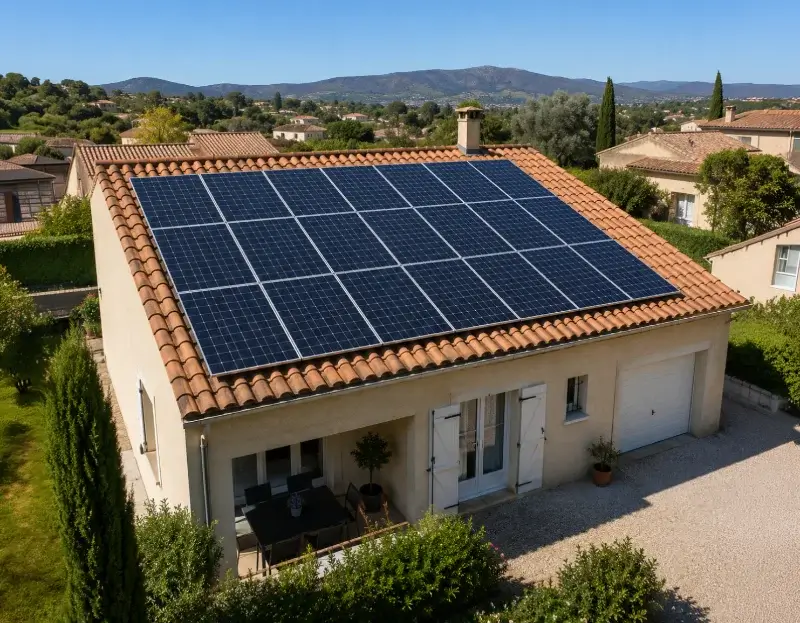 Prime à l'autoconsommation panneaux solaires Sainte-Camelle — aide financière de l'État